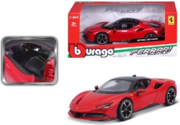 Modello di auto Ferrari SF90 Stradale rosso 1:24 Bburago