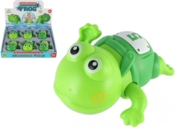 Ranocchia a carica per il bagnetto in plastica 10 cm