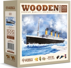 Puzzle in legno Titanic 505 pezzi WOODEN CITY