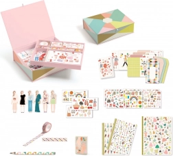 Set di cartoleria creativa Djeco con Tina