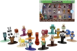 Minecraft figure nano da collezione in metallo – set da 18 pezzi (Wave 13)