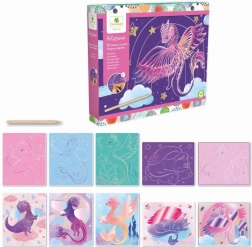 artissimo set da graffiare draghetti