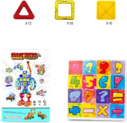 Costruzioni magnetiche per bambini 46 pz