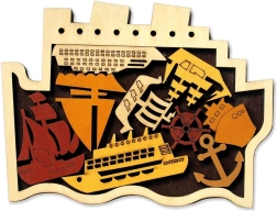 Rompicapo in legno The Harbour di RECENT TOYS