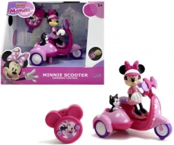 Scooter RC MINNIE con sidecar e personaggi