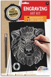 immagine da grattare argento leone GRAFIX