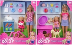 Steffi e Evi con gli animaletti