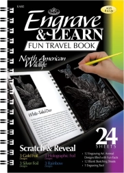 ROYAL & LANGNICKEL blocco scratch art – animali selvatici del Nord America