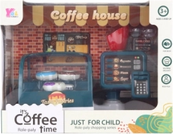 Caffetteria in plastica per bambini con cassa