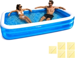 Piscina gonfiabile familiare per bambini Trizand 262 × 175 × 50 cm