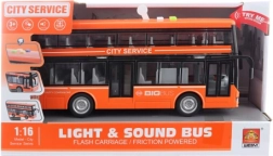 Autobus a due piani a batteria per bambini