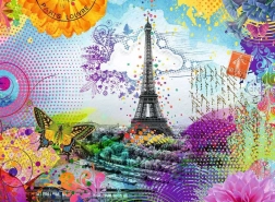 Puzzle Cartolina da Parigi 500 pezzi di Ravensburger