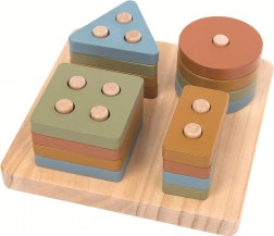 2kids forme colorate in legno da impilare