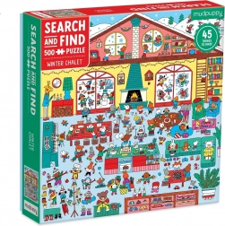 Mudpuppy Puzzle Chalet Invernale 500 Pezzi