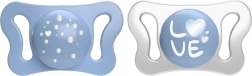 Succhietto in silicone Chicco Physioforma Micro 0–2 mesi per maschietti 2 pz