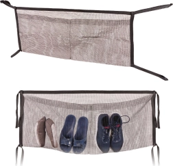 Borsa a rete sotto il trampolino – organizer per scarpe e piccoli oggetti 110 cm