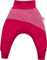 Pantaloni softshell per neonati rosa 68 (4–6 mesi)