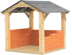 Mega set di costruzioni Classic World mattoncini in EVA 55 pezzi