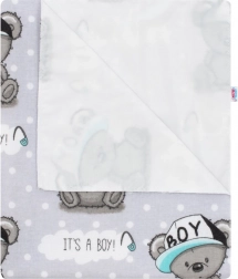 Telo flanellato impermeabile NEW BABY per bambino