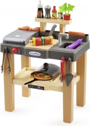 Cucinina estiva per bambini con forno per pizza Ecoiffier