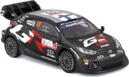 Bburago 1:43 Toyota GR Yaris Rally1 Hybrid – modello da collezione in confezione regalo