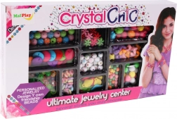 Set di braccialetti colorati Crystal