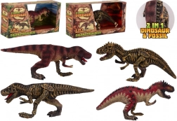 Grande dinosauro double-face Animal World 30 cm