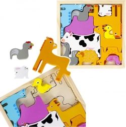 Puzzle in legno Animali