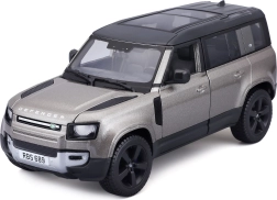 Modello Land Rover Defender 110 argento Bburago 1:24
