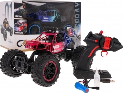 RC crawler REAL ROCK con funzione fumo 1:16 – Rosso