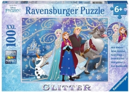 Puzzle XXL 100 pezzi Frozen Neve Scintillante