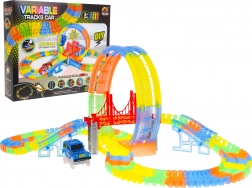 Pista automobilistica luminosa - 157 pezzi