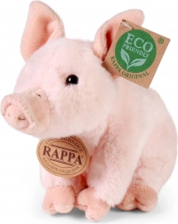 Maialino di peluche 18 cm eco friendly