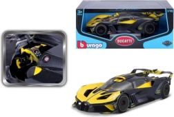 Modello auto in metallo BBURAGO 1:18 BUGATTI BOLIDE giallo-nero