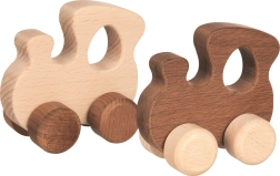 Trenino di legno Goki