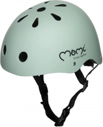 Casco per bambini MoMi Mimi verde opaco