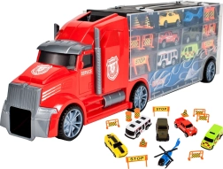 Camion con macchinine ed elicottero