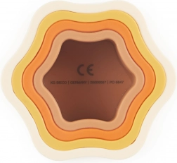 Bieco fiore impilabile in silicone Chocolate Bliss