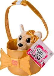 Chi Chi Love Shimmer cagnolino di peluche nella borsetta