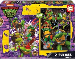 puzzle Tartarughe Ninja 2×500 pezzi