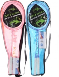 Set da badminton con volani e custodia