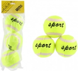 Palline da Tennis Sport 3 pz in Sacchetto