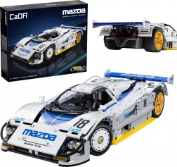 Set di costruzione CaDA auto da corsa MAZDA 787B 1:10, 1797 pezzi, lunghezza 50 cm
