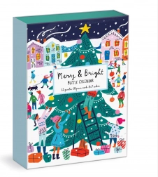 Calendario dell'Avvento Merry & Bright Puzzle