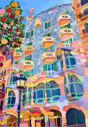 Puzzle Splendida Barcellona 1000 pezzi