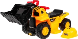 Pala gommata elettrica per bambini con casco e suoni