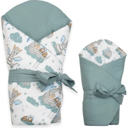 Fascia per neonati double face New Baby Draghetto 80 × 80 cm