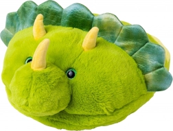 Cozy Noxxiez pantofole peluche riscaldanti dinosauro