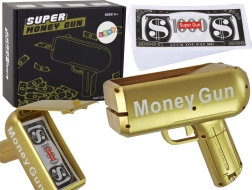 Money Gun Spara Banconote d'Oro Lancia Banconote