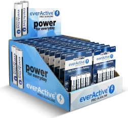 Batterie AA LR6 everActive Pro Alkaline – confezione da 96 pezzi
